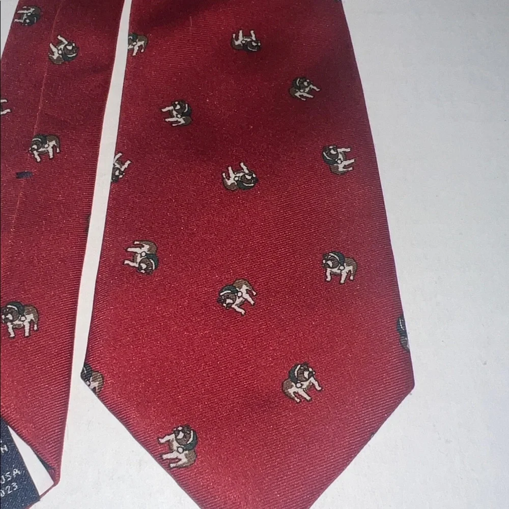 GAP Kids Christmas Bulldog Tie